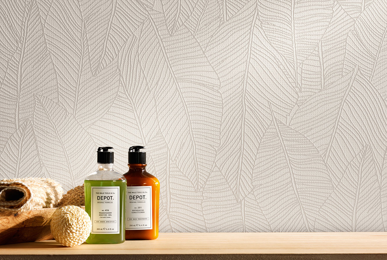 APLOMB WHITE LEAF DECOR